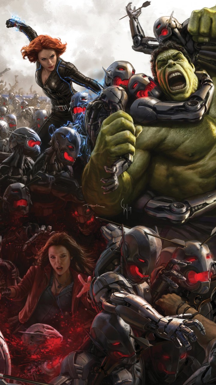 Avengers Age Of Ultron Concept Art Wallpaper for SAMSUNG Galaxy Note 2