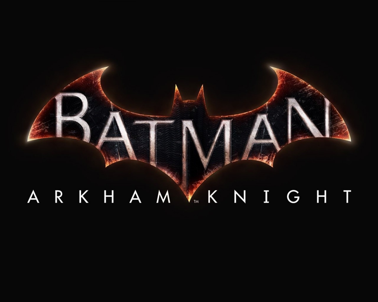 Batman: Arkham Knight Logo Wallpaper for Desktop 1280x1024