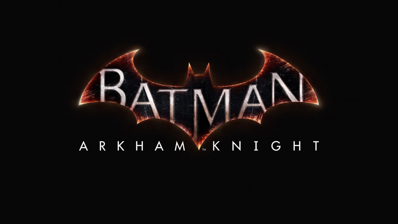 Batman: Arkham Knight Logo Wallpaper for Desktop 1366x768