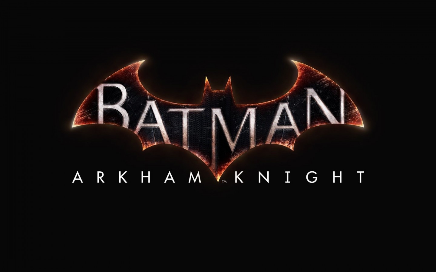 Batman: Arkham Knight Logo Wallpaper for Desktop 1440x900