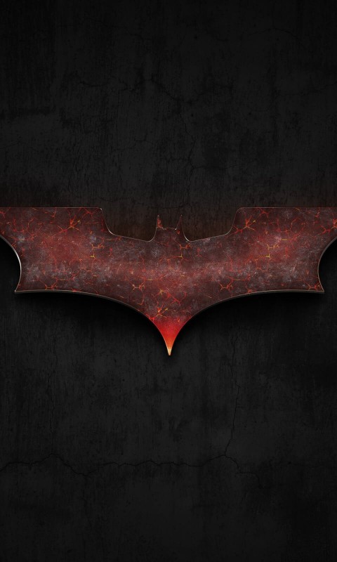 Batman: Fire Rising Wallpaper for SAMSUNG Galaxy S3 Mini