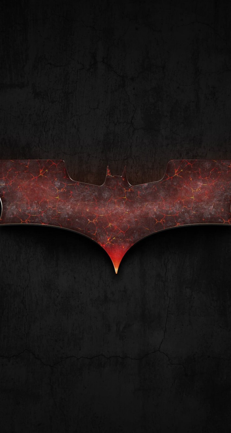 Batman: Fire Rising Wallpaper for Apple iPhone 5 / 5s