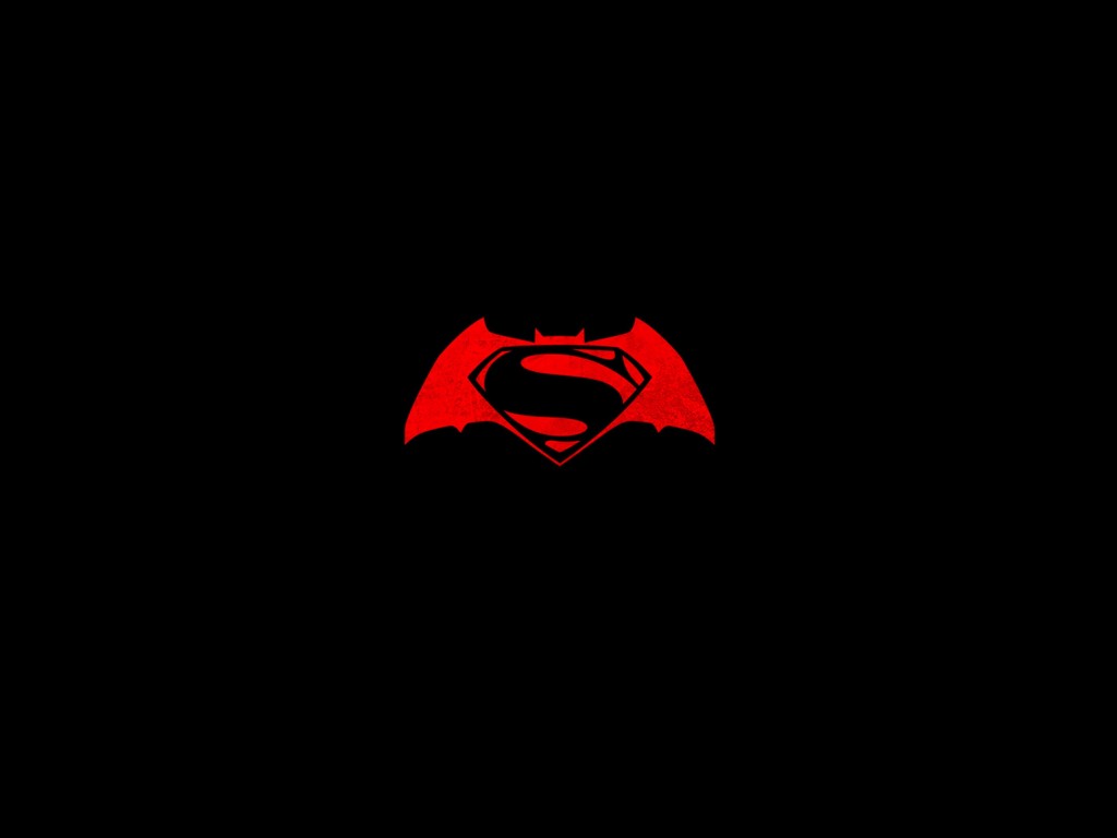 Batman v Superman logo Wallpaper for Desktop 1024x768