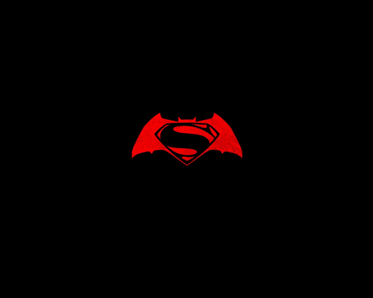 Batman v Superman logo Wallpaper for Desktop 1280x1024