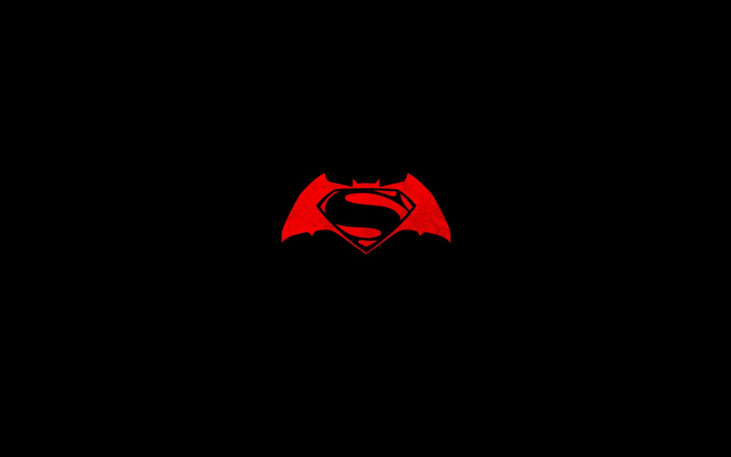 Batman v Superman logo Wallpaper for Desktop 1440x900