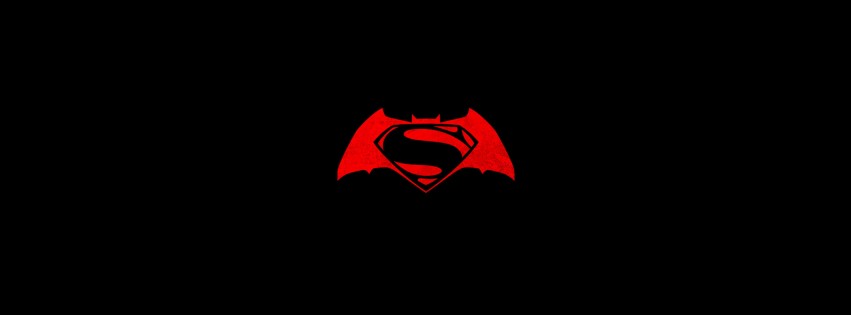 Batman v Superman logo Wallpaper for Social Media Facebook Cover
