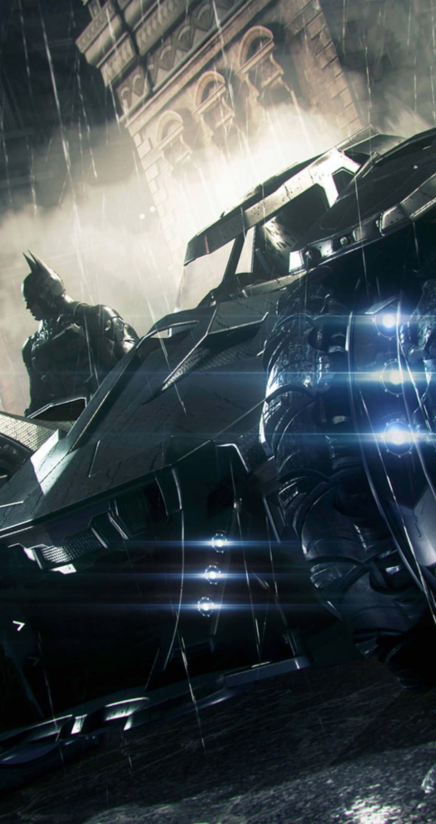 Batmobile - Batman Arkham Knight Wallpaper for Apple iPhone 6 / 6s