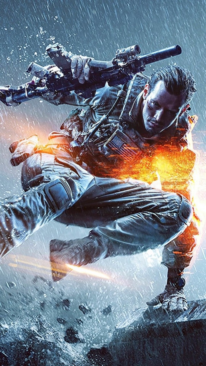 Battlefield Soldier Wallpaper for SAMSUNG Galaxy S3