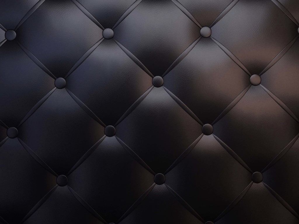 Black Leather Vintage Sofa Wallpaper for Desktop 1024x768