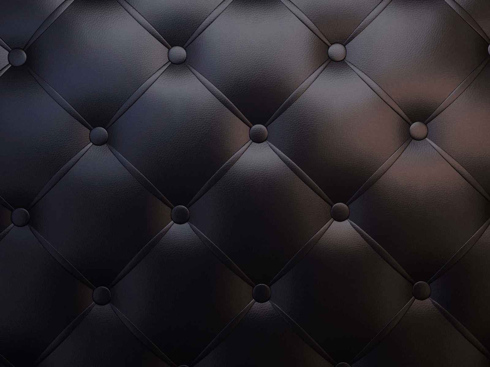 Black Leather Vintage Sofa Wallpaper for Desktop 1600x1200