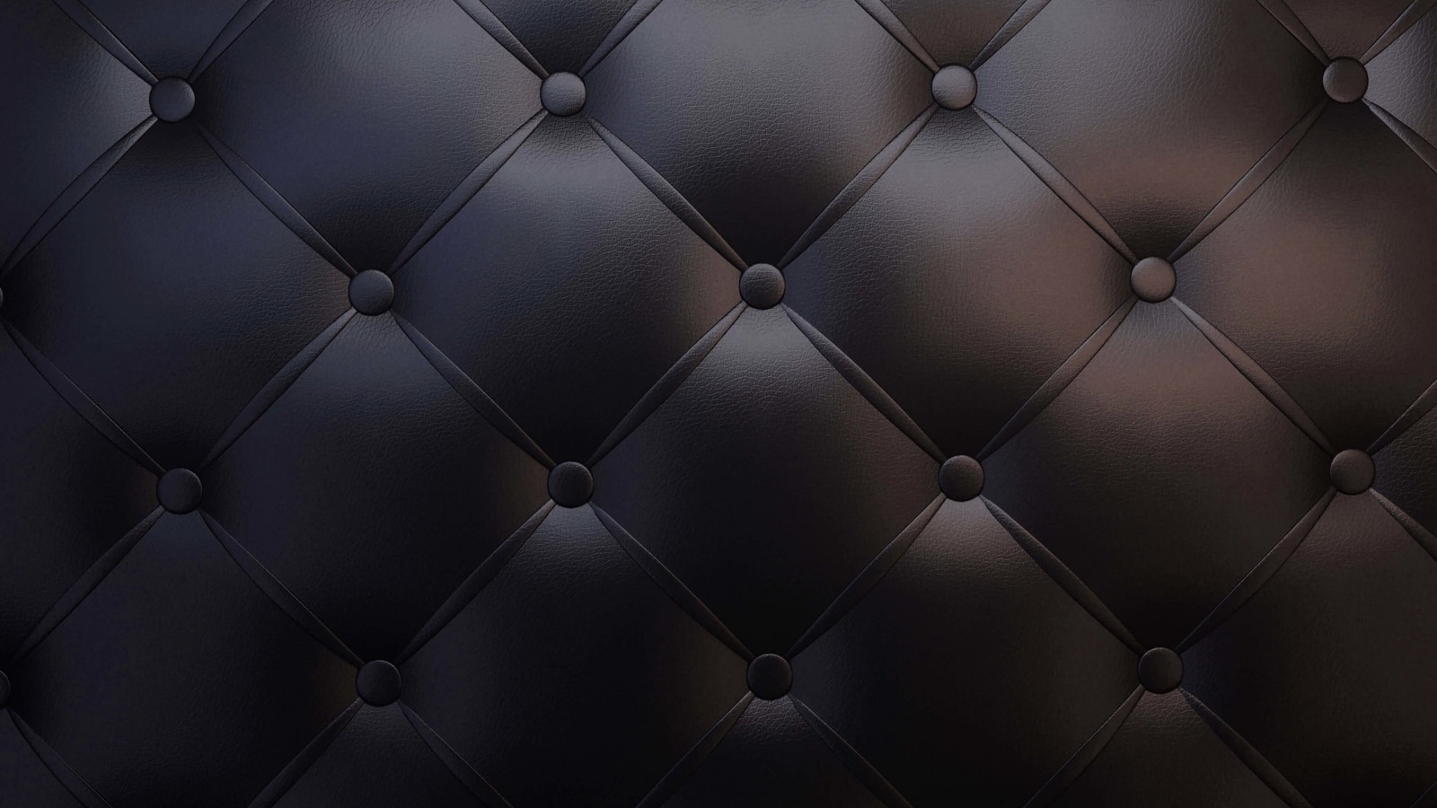 Black Leather Vintage Sofa Wallpaper for Desktop 1600x900