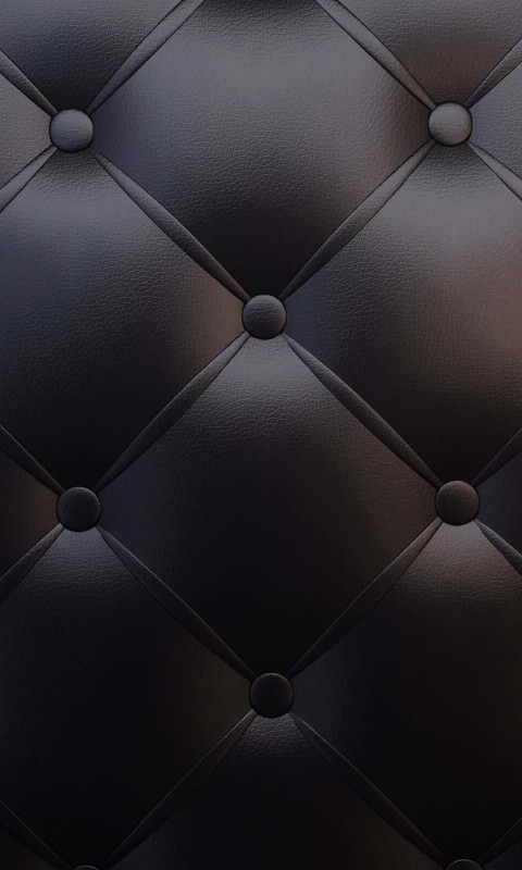 Black Leather Vintage Sofa Wallpaper for SAMSUNG Galaxy S3 Mini
