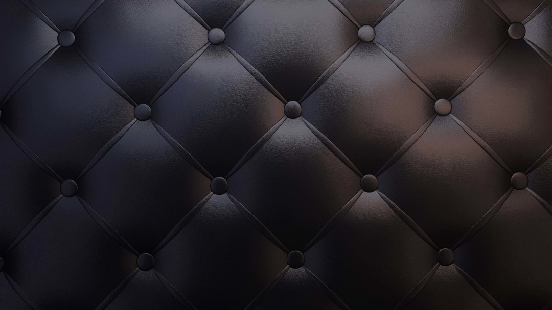 Black Leather Vintage Sofa Wallpaper for Social Media Google Plus Cover