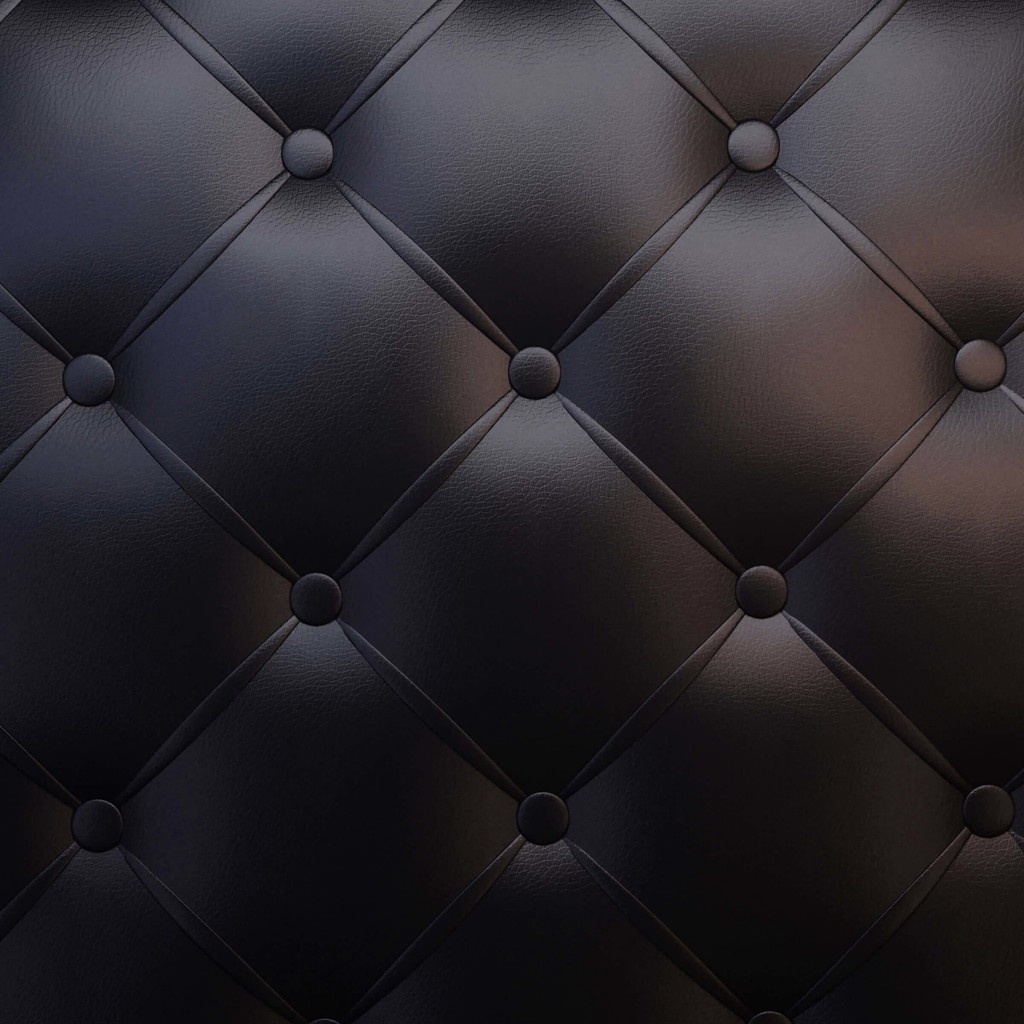 Black Leather Vintage Sofa Wallpaper for Apple iPad 2