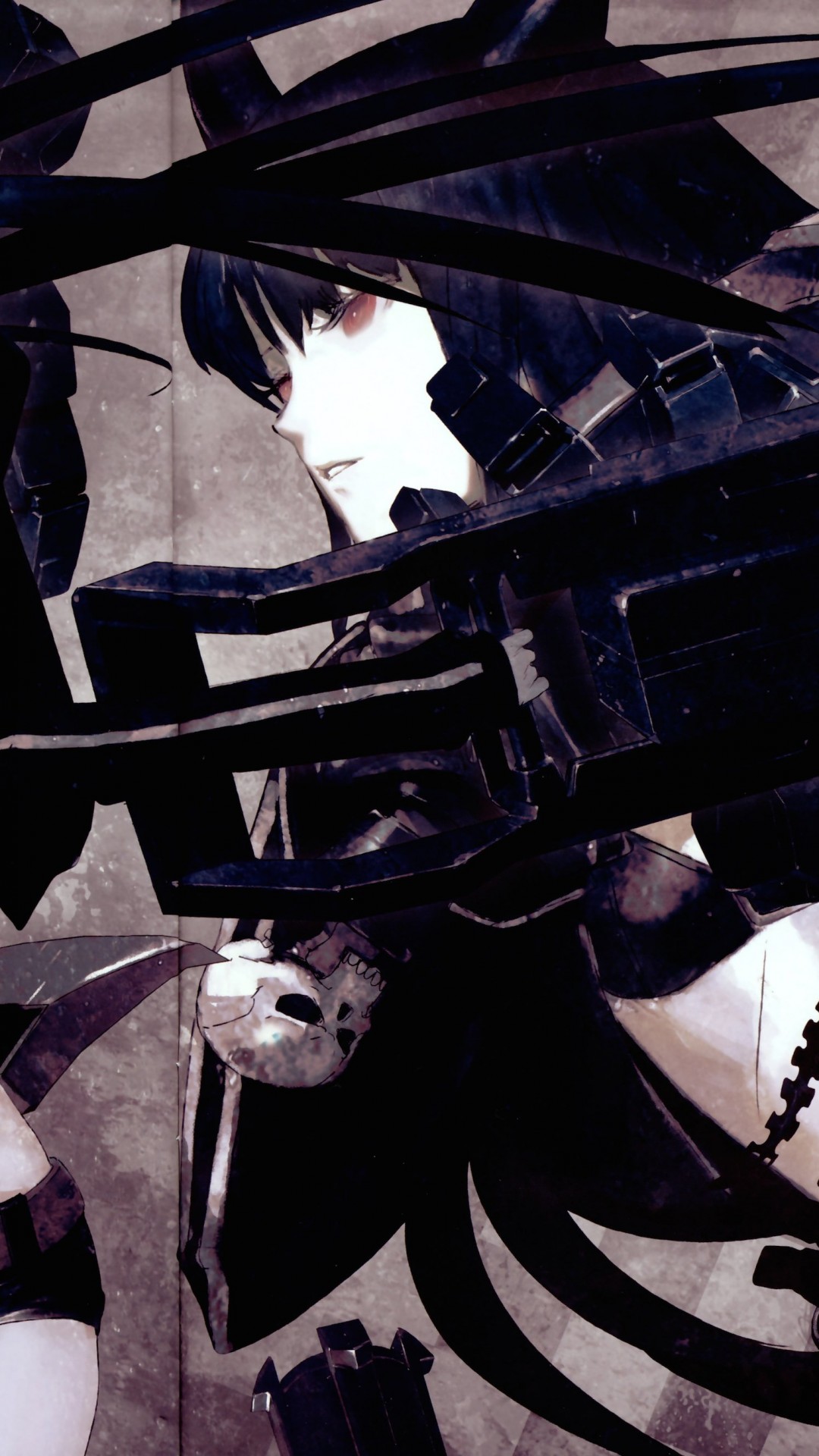 Black Rock Shooter Wallpaper for HTC One