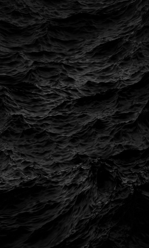 Black Waves Wallpaper for SAMSUNG Galaxy S3 Mini