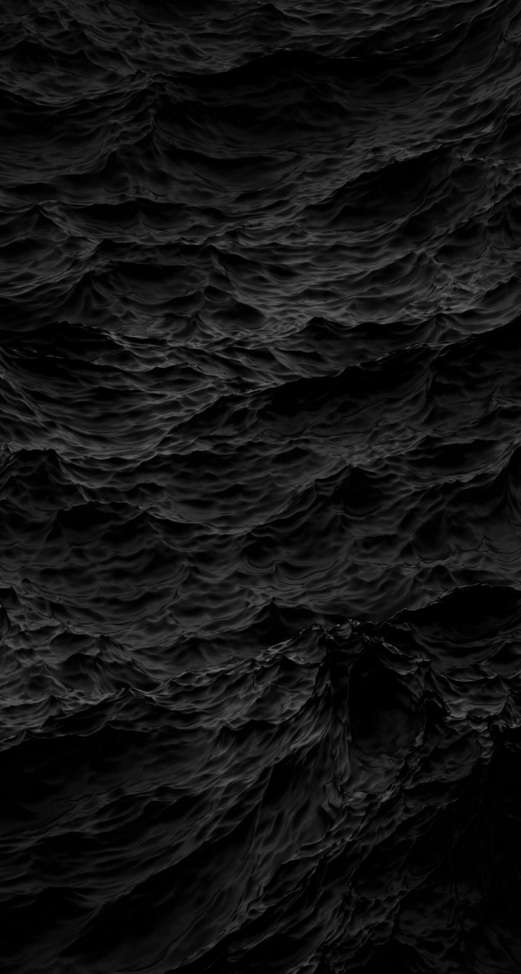 Black Waves Wallpaper for Apple iPhone 5 / 5s