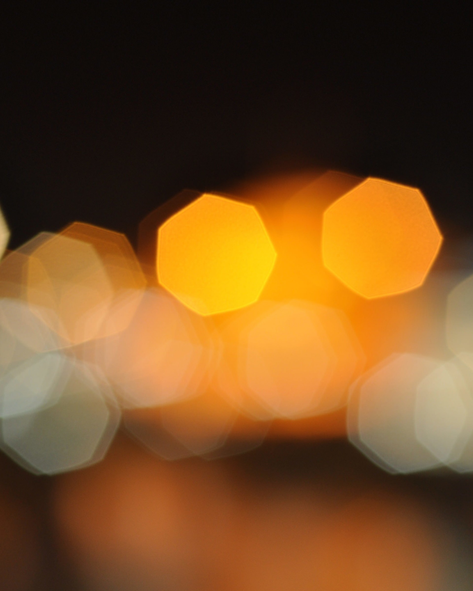 Blurred City Lights Wallpaper for Google Nexus 7