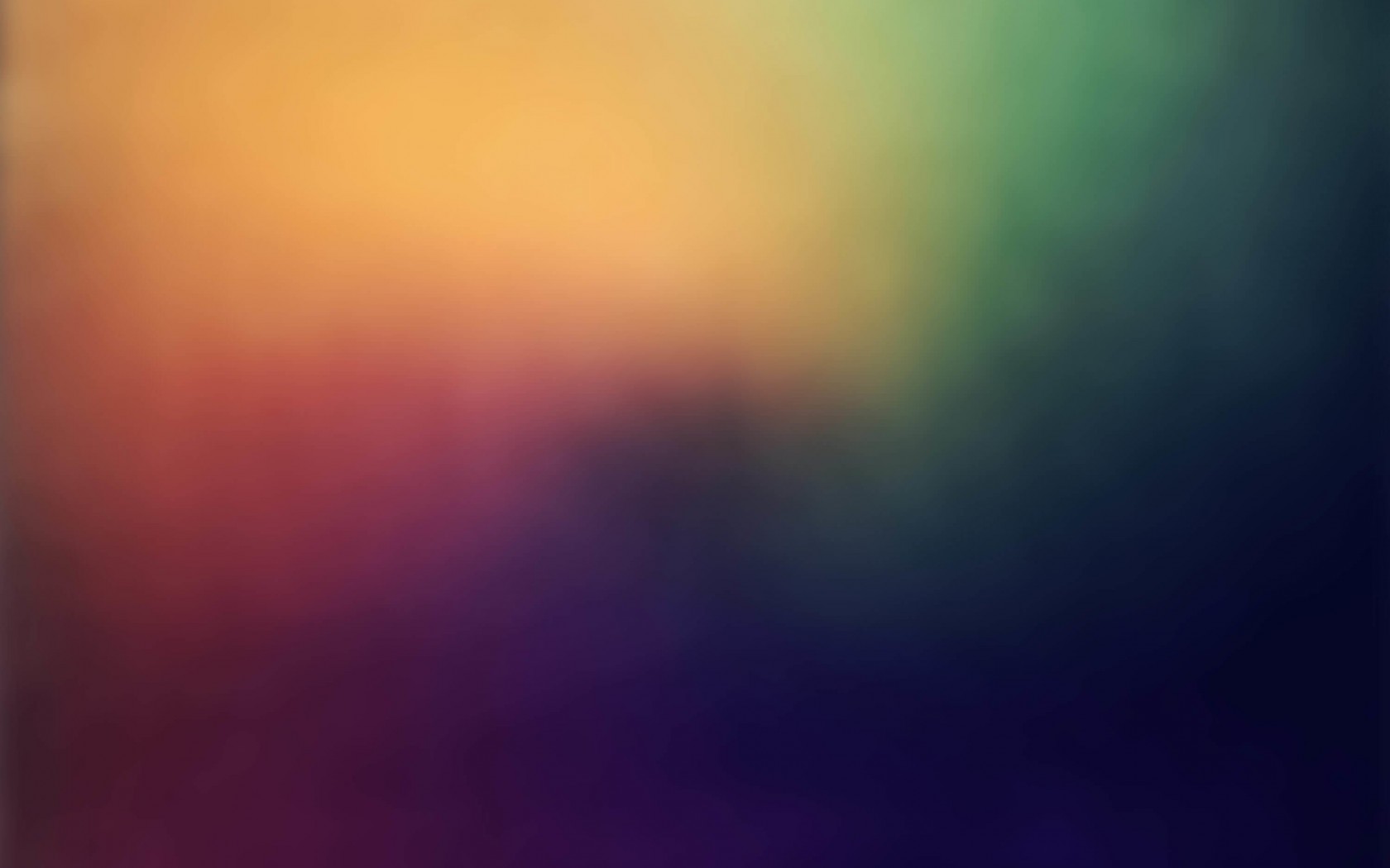 Blurred Rainbow Wallpaper for Desktop 1680x1050