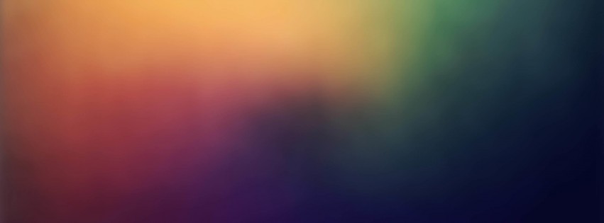 Blurred Rainbow Wallpaper for Social Media Facebook Cover