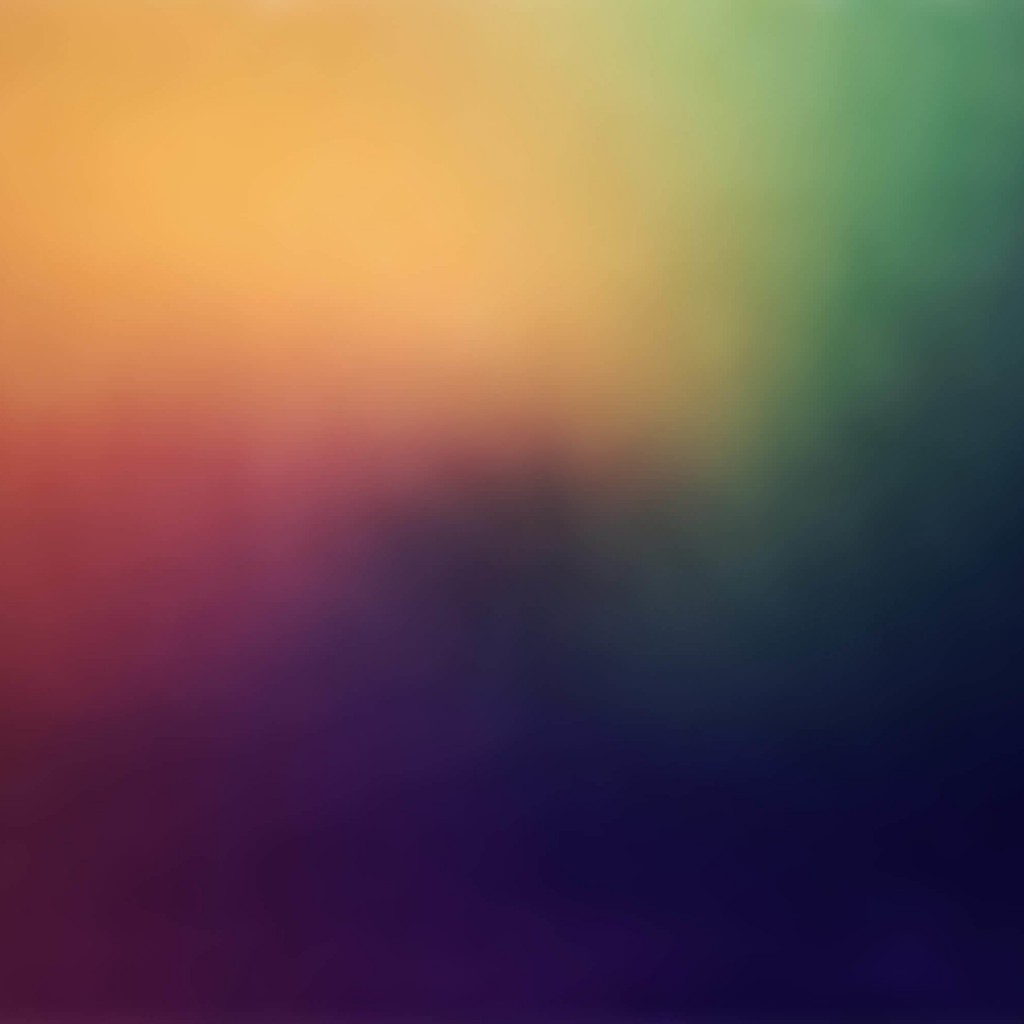 Blurred Rainbow Wallpaper for Apple iPad 2