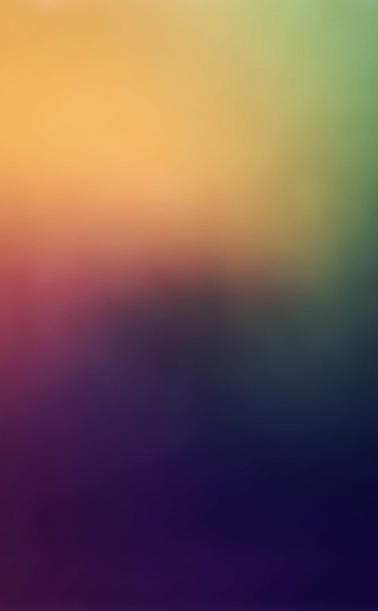 Blurred Rainbow Wallpaper for Apple iPhone 4 / 4s