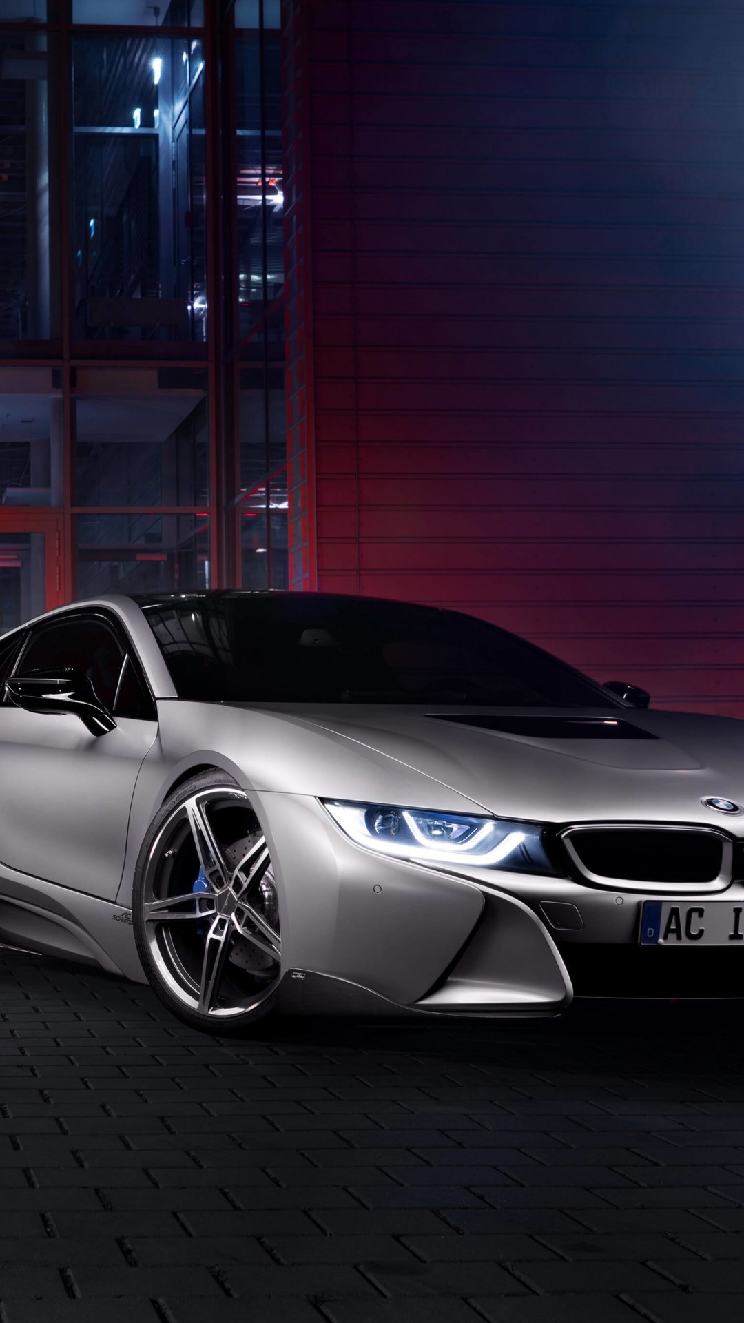 BMW i8 designed by AC Schnitzer Wallpaper for SAMSUNG Galaxy S5