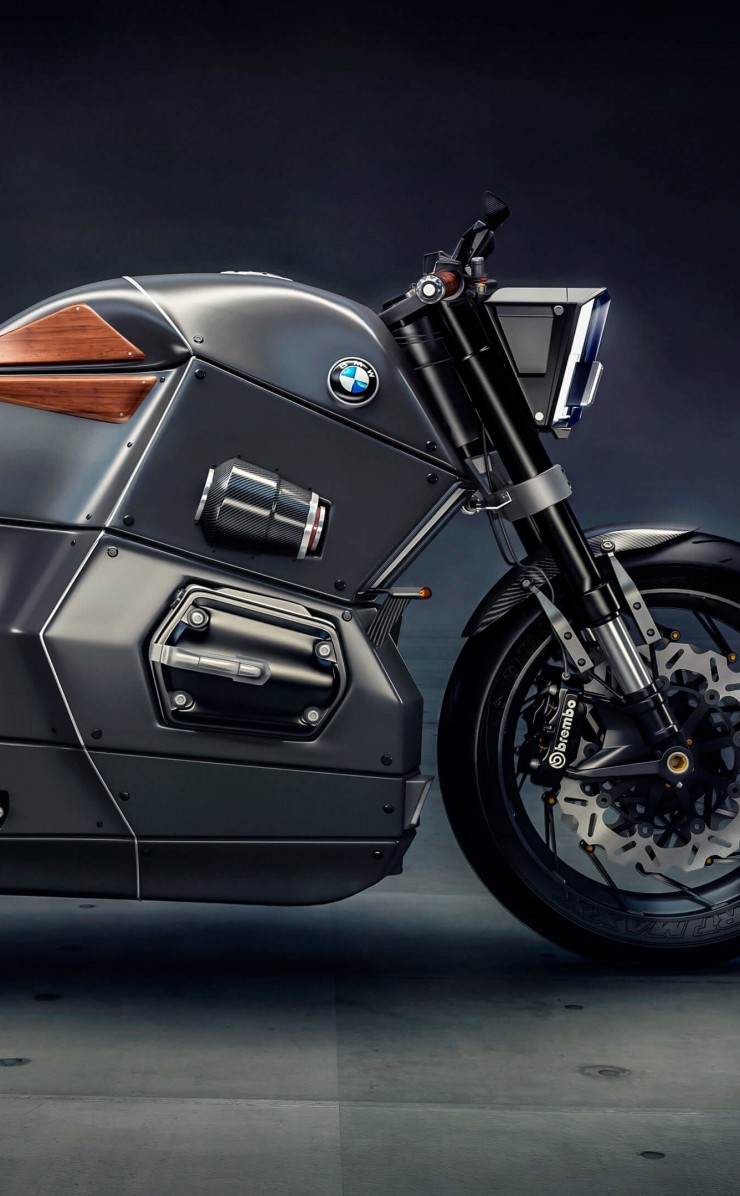 BMW M Bike Concept Wallpaper for Apple iPhone 4 / 4s