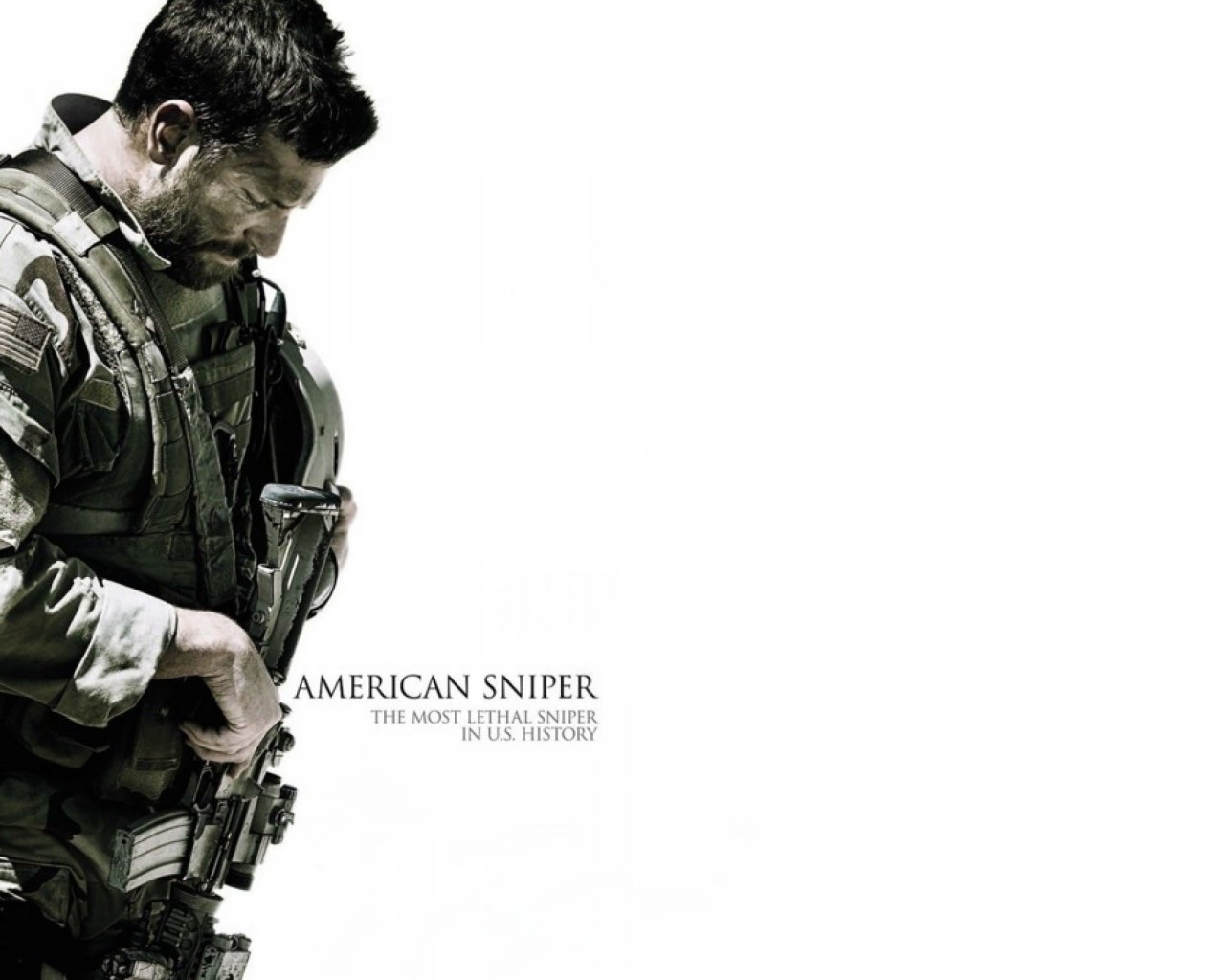 Bradley Cooper As Chris Kyle in American sniper Wallpaper for Desktop 1280x1024