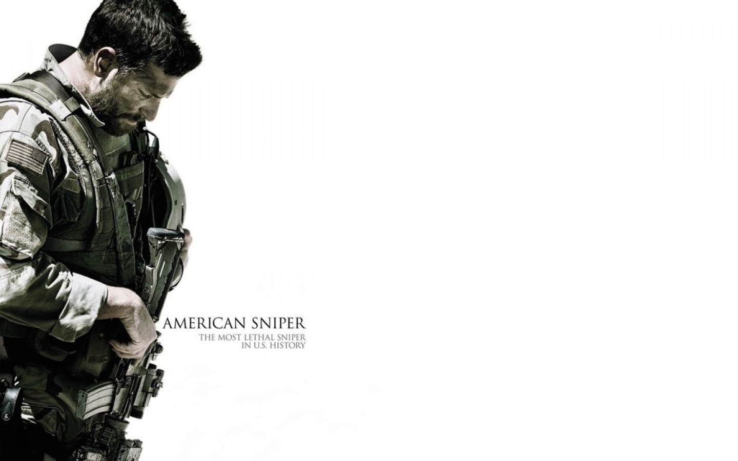 Bradley Cooper As Chris Kyle in American sniper Wallpaper for Desktop 1440x900