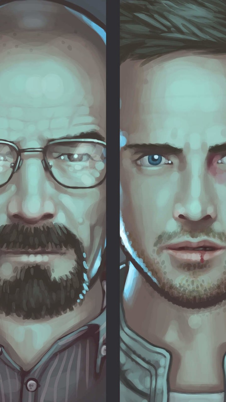 Breaking Bad Characters Wallpaper for SAMSUNG Galaxy S3