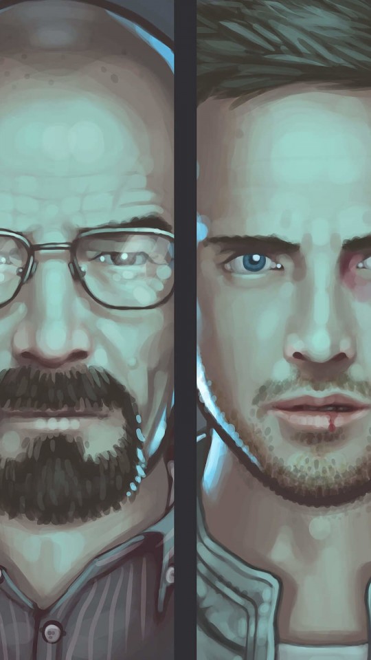 Breaking Bad Characters Wallpaper for SAMSUNG Galaxy S4 Mini