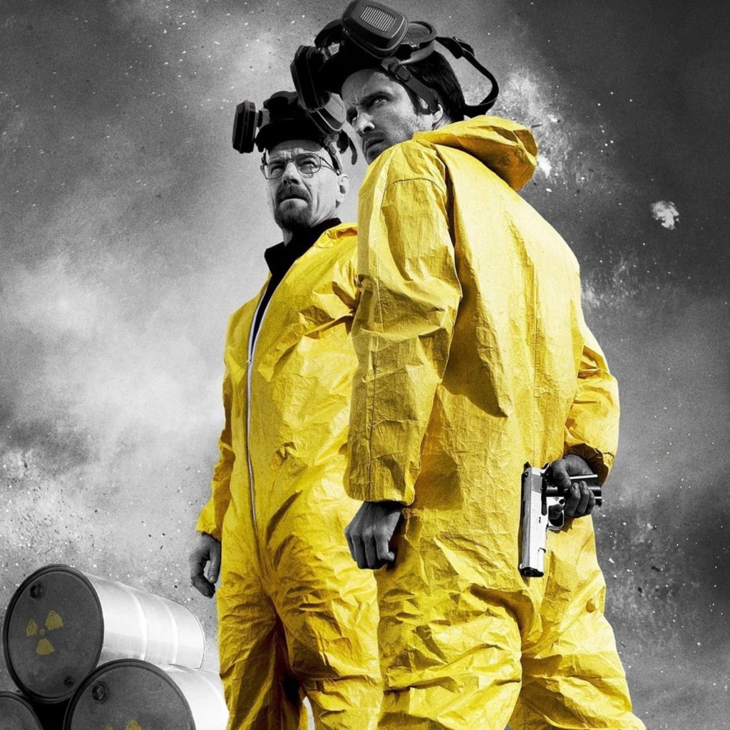 Breaking Bad - Jesse & Walt Wallpaper for Apple iPad 2