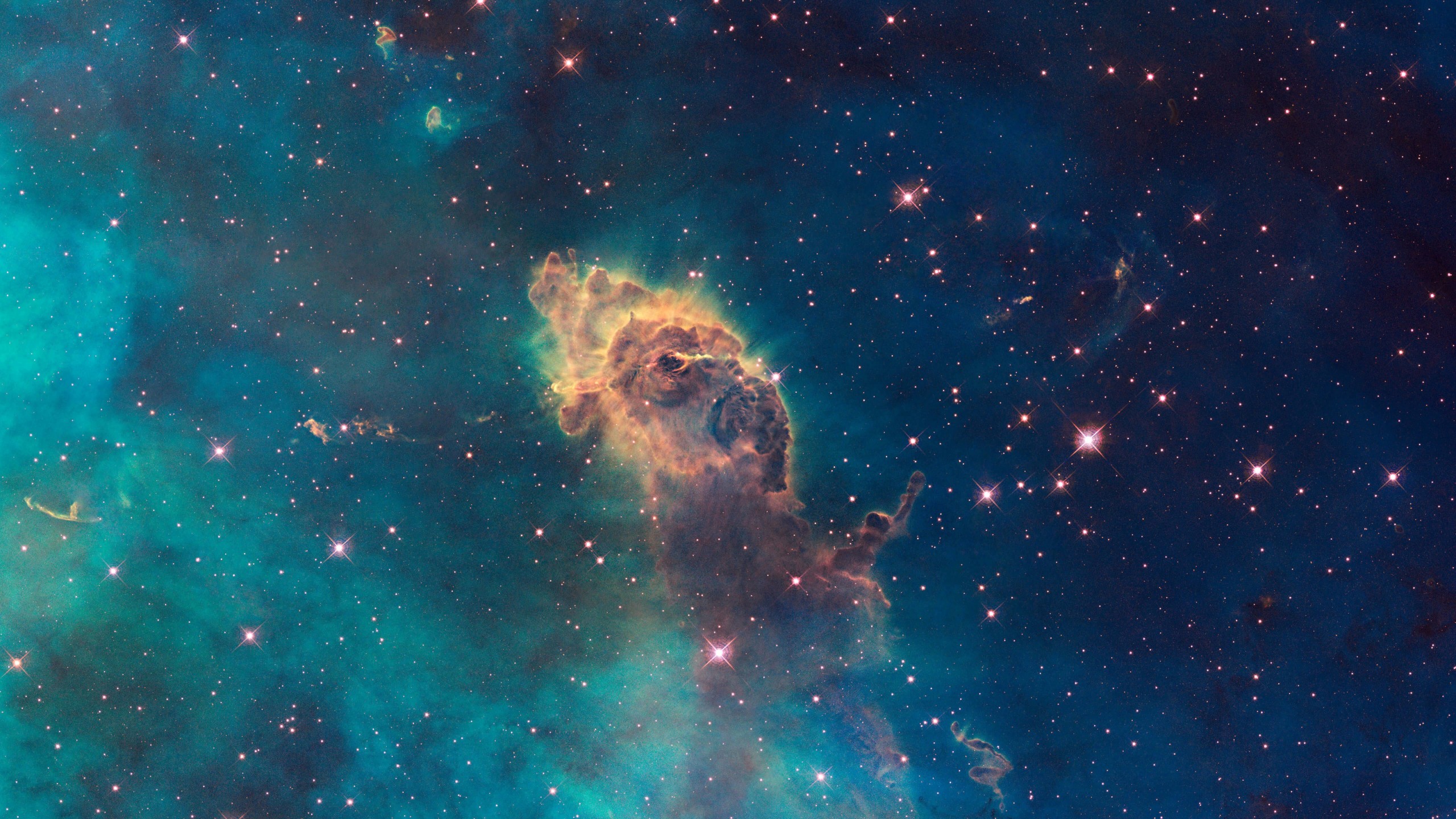Carina Nebula Pillar Wallpaper for Desktop 2560x1440