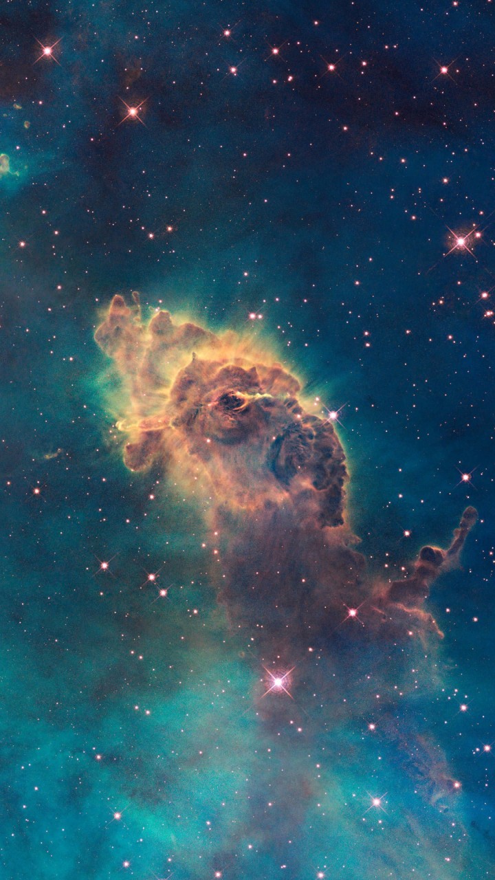 Carina Nebula Pillar Wallpaper for SAMSUNG Galaxy S3