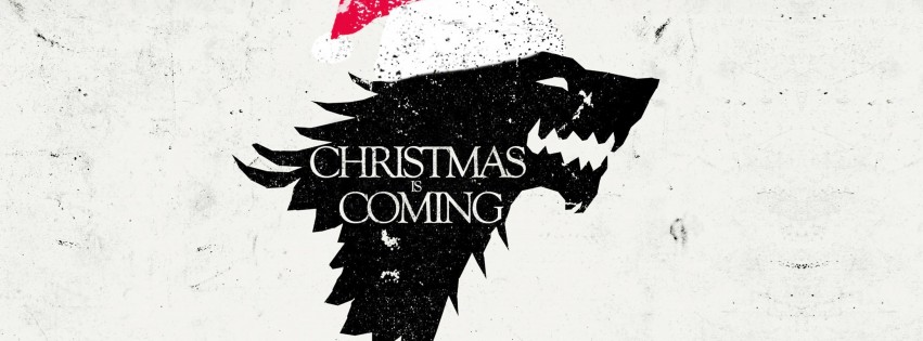Christmas is Coming Wallpaper for Social Media Facebook Cover