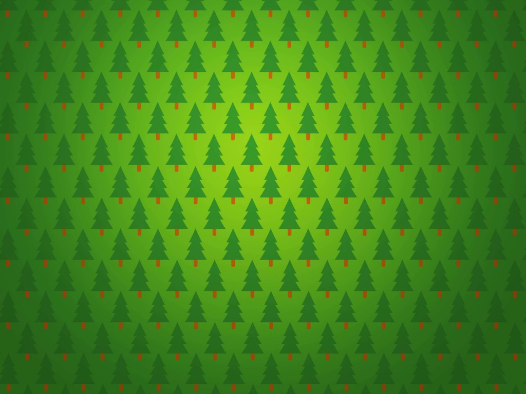 Christmas Tree Pattern Wallpaper for Desktop 1024x768