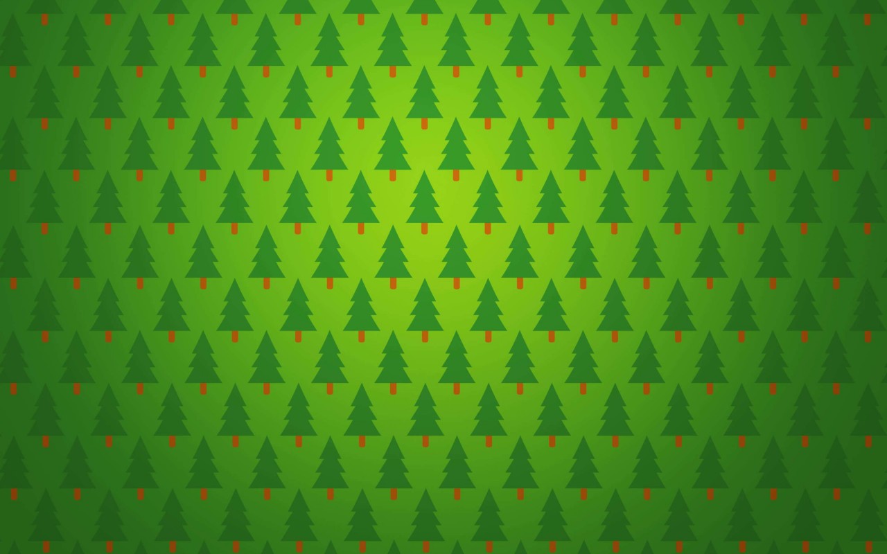 Christmas Tree Pattern Wallpaper for Desktop 1280x800