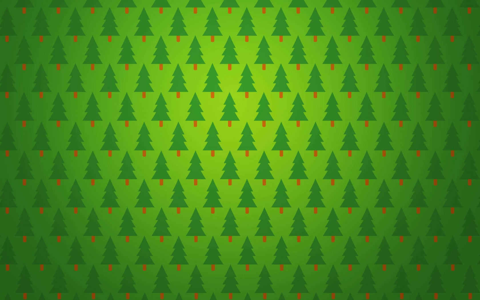 Christmas Tree Pattern Wallpaper for Desktop 1680x1050