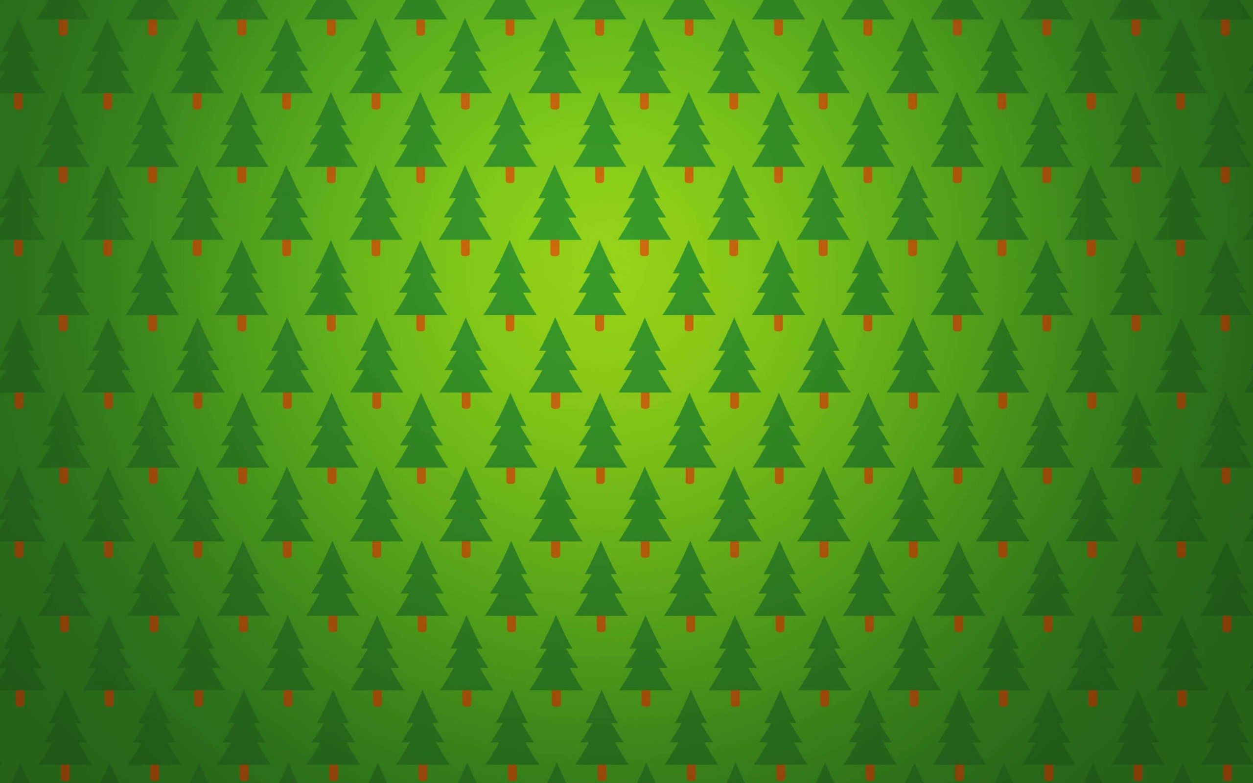 Christmas Tree Pattern Wallpaper for Desktop 2560x1600