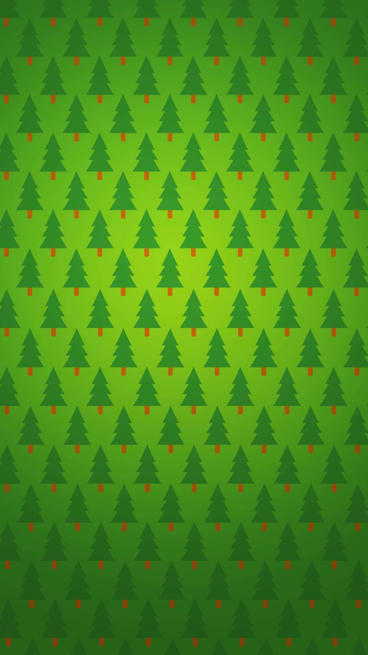 Christmas Tree Pattern Wallpaper for HTC One X