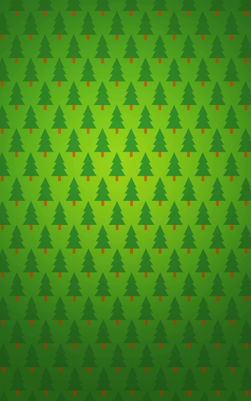 Christmas Tree Pattern Wallpaper for Amazon Kindle Fire HD