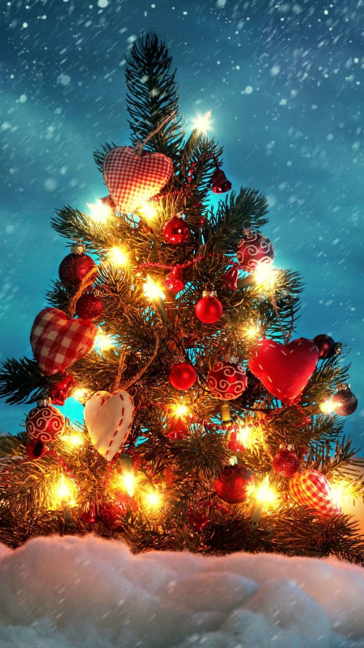 Christmas Tree Wallpaper for SAMSUNG Galaxy S5 Mini