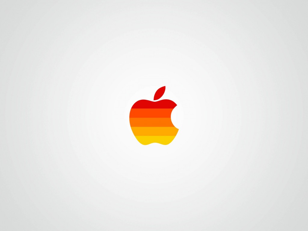 Clear Apple Wallpaper for Desktop 1024x768