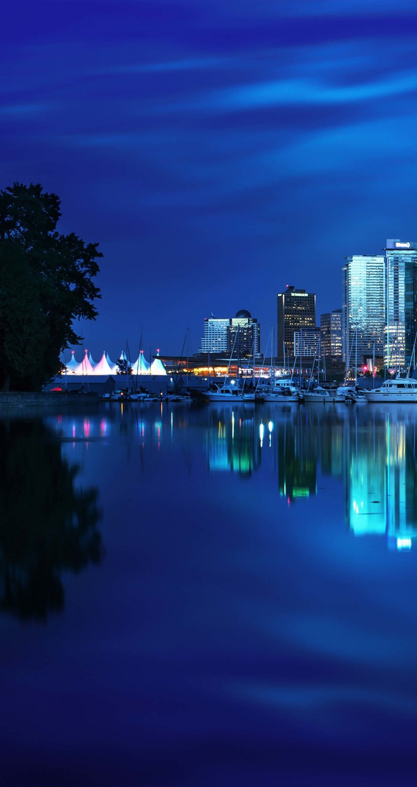 Coal Harbour Marina, Vancouver Wallpaper for Apple iPhone 6 / 6s