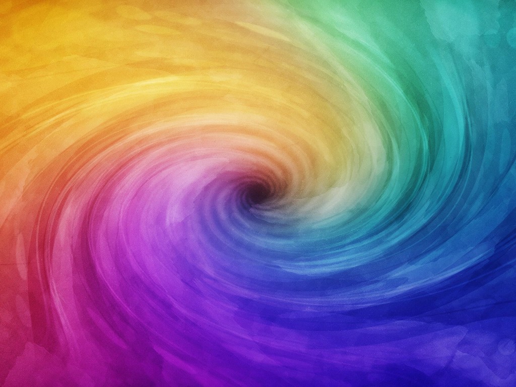 Color Vortex Wallpaper for Desktop 1024x768