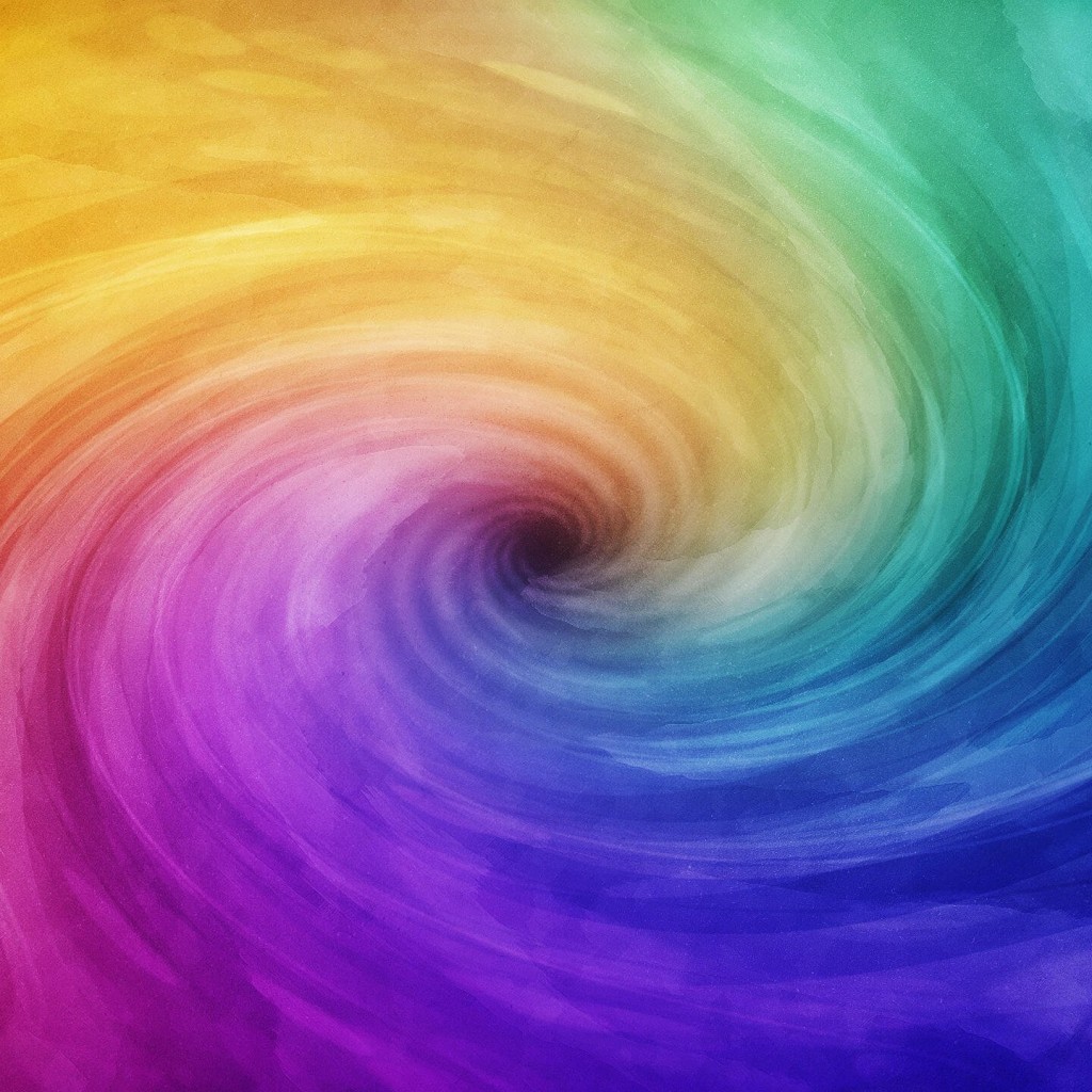 Color Vortex Wallpaper for Apple iPad