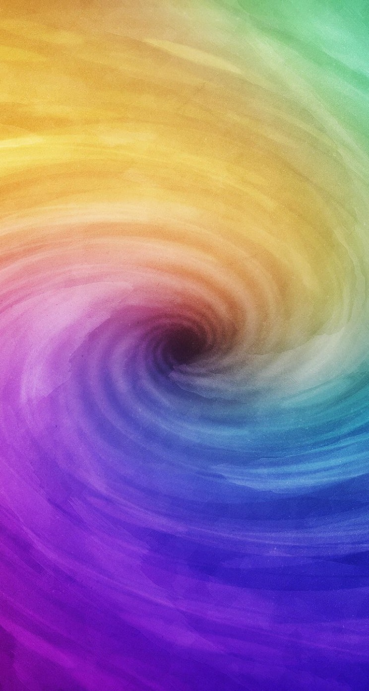 Color Vortex Wallpaper for Apple iPhone 5 / 5s