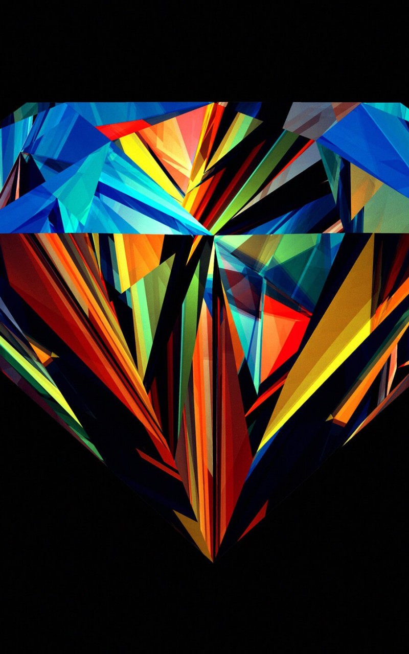 Colorful Diamond Wallpaper for Amazon Kindle Fire HD