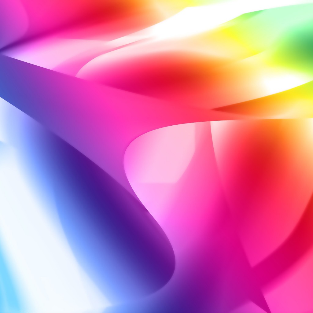 Colorful Smoke Wallpaper for Apple iPad 2